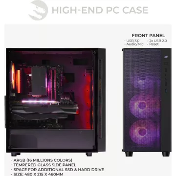 PC Gamer							SEDATECH				Sedatech PC Gamer Pro ATX • AMD Ryzen 9 - Image 3