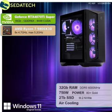 PC Gamer							SEDATECH				Sedatech PC Gamer Pro ATX Compact • AMD - Image 2