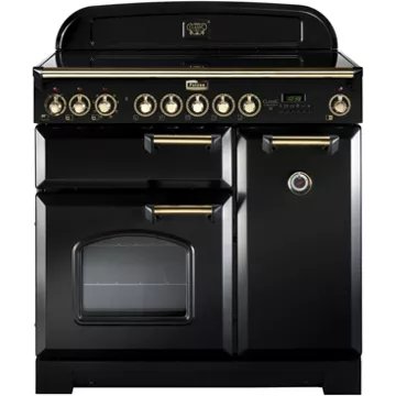 Piano de cuisson induction							FALCON				DELUX90 INDUC NOIR/LAITON - Image 2
