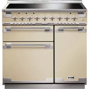 Piano de cuisson induction							FALCON				ELISE TAB IND 90 CM CREME NICKEL BROSSÉ - Image 2