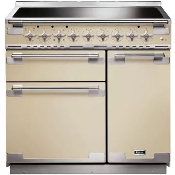 Piano de cuisson induction							FALCON				ELISE TAB IND 90 CM CREME NICKEL BROSSÉ - Image 4