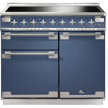 Piano de cuisson induction							FALCON				ELISE 100 ROCHE BLEUE  NICKEL BROSSÉ - Image 2