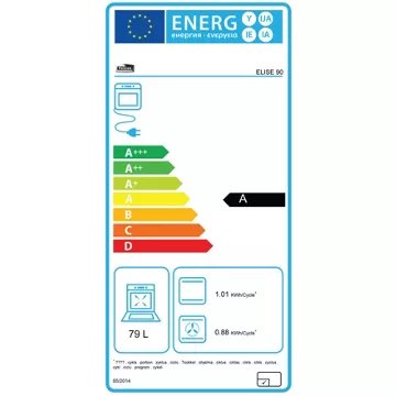 Piano de cuisson induction							FALCON				ELISE LUXE TAB IND 90 CMNOIR LAITON - Image 3